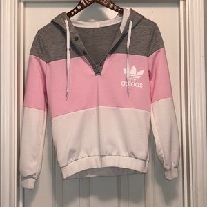 ❗️3/$16❗️FAUX Adidas hoodie